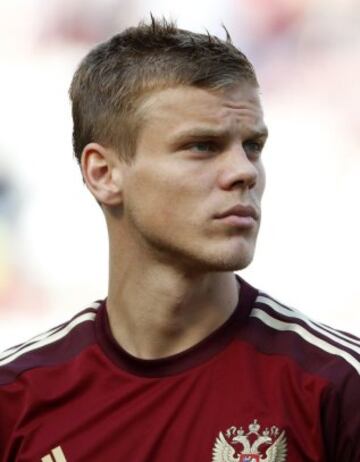 Alexander Kokorin de Rusia. 