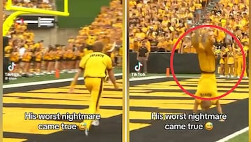 Un animador vive el mayor ‘tierra trágame’ con un estadio entero mirando: la situación es muy sonrojante