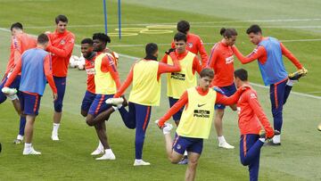 Entrenamiento Atlético de Madrid