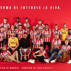 El 'making of' de la foto del Atlético campeón de LaLiga