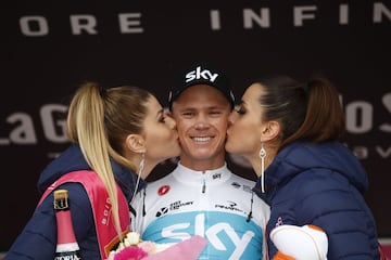 Christopher Froome vencedor de la etapa. 