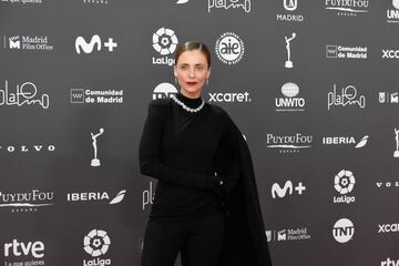 Leticia Dolera posa a su llegada a la 10ª edición de los Premios Platino del cine Iberoamericano.