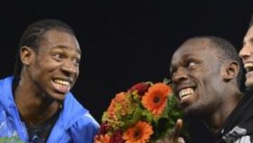 Bolt y Blake se evitan desde los Juegos