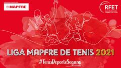 Cartel promocional de la Liga MAPFRE de Tenis 2021.