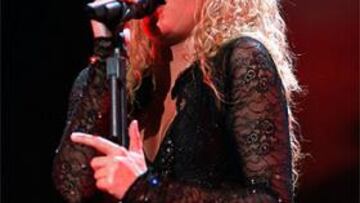 <B>APOYO. </B>Shakira actuará en Madrid el próximo 5 de junio en apoyo a la candidatura.
