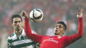 Ra&uacute;l Jim&eacute;nez en el partido contra el Sporting de Lisboa.