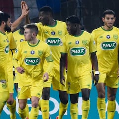El Nantes se mete en cuartos de final a costa del Toulouse