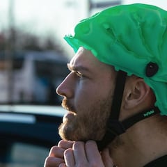 Inflabi: un casco hinchable llamado a revolucionar el ciclismo