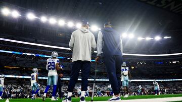 Dallas Cowboys quarterback Dak Prescott is having a hard time with their struggles this season, and an even harder time watching them from the sideline.