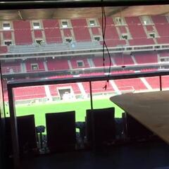 Más secretos del estadio del Atlético: así se verán los goles