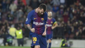 Messi, 100 goles en Europa