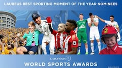 Laureus elige el mejor momento deportivo del año 2017