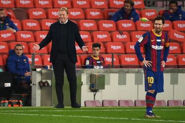Koeman on his situation at Barcelona: "It's out of our hands"