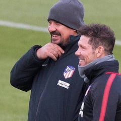 Simeone y Burgos, una pareja como Don Quijote y Sancho