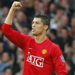 Cristiano, el mejor del United en la historia de la Premier League