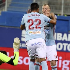 Eibar-Celta: goles, resumen y resultado