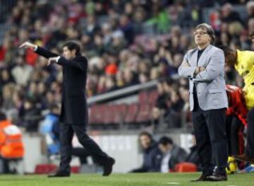 Barcelona-Villarreal. Tata Martino.