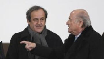 Platini y Blatter