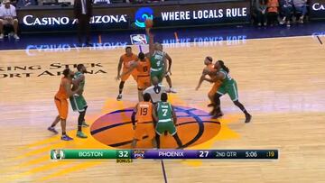 El salto más cómico de la NBA: Thomas (¡1,75!) vs Ulys (¡1,75!)