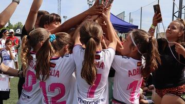L¨ªo en Madrid: ¡°A las chicas nos dieron la copa en un rinc¨®n...¡±