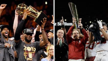 Alabama campeona: LeBron ganará el anillo NBA este año