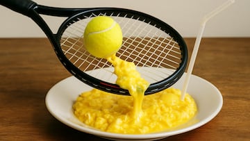 Tennis scrambled eggs