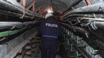 <B>LAS ALCANTARILLAS</B>. La Policía lo controla todo.