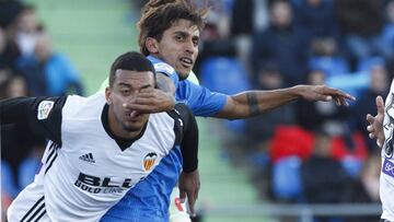 Damián Suárez, jugador del Valencia.