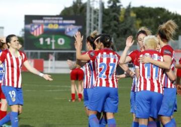 Historic scoreboard reads 11-0, the biggest victory ever recorded in the Spanish Women's First Division.