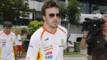 <b>FÓRMULA 1 </b>Fernando Alonso.