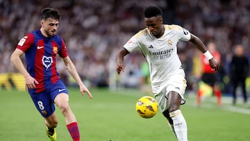 21/04/24 PARTIDO PRIMERA DIVISION
REAL MADRID - BARCELONA
PEDRI VINICIUS JR