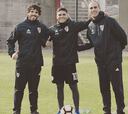 Juan Fernando Quintero, entrena sin descanso en River Plate