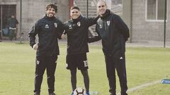 Juan Fernando Quintero, entrena sin descanso en River Plate