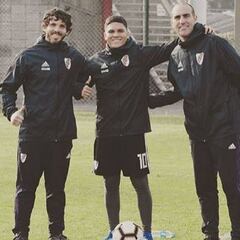 Juan Fernando Quintero, entrena sin descanso en River Plate