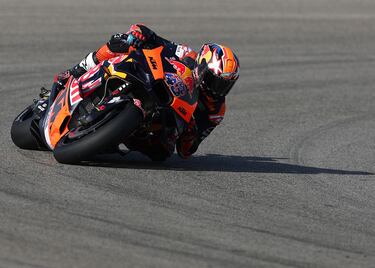 Jack Miller durante la clasificación del Gran Premio de España disputada en el circuito de Jerez.