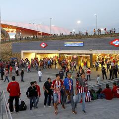 Atlético de Madrid-Barcelona en imágenes