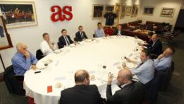 La familia zaragocista visitó AS.