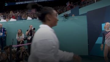 El único ‘error’ de Biles hoy con 20.000 personas en directo y medio mundo mirándola