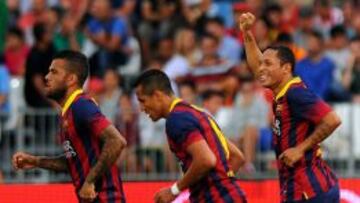 Adriano: "Marqu¨¦ cuando el partido estaba en peligro"