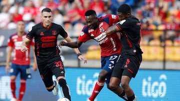 América le ganó a Medellín en el estadio Atanasio Girardot.