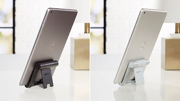 El soporte para tablets, móviles y ‘e-readers’ con ángulo ajustable y diseño plegable