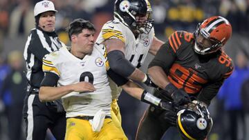 Por la riña entre Steelers y Browns, Myles Garrett ya fue reincorporado a la NFL tras haber recibido una sanción monetaria y una suspensión indefinida.