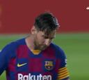 Estaba harto: el gesto de enojo de Messi tras su golazo