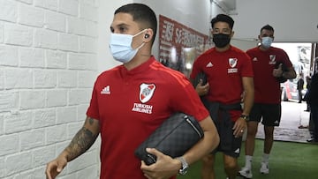 Juan Fernando Quintero regres&oacute; a River Plate para disputar la temporada 2022.