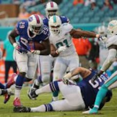 Los Bills sonríen de nuevo gracias a unos lamentables Dolphins