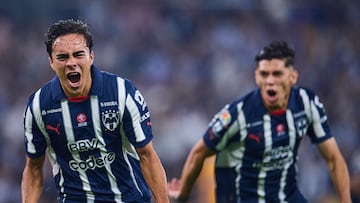 during the 12th round match between Monterrey and Tigres UANL as part of the Liga BBVA MX, Torneo Apertura 2024 at BBVA Bancomer Stadium on October 19, 2024 in Monterrey, Nuevo Leon, Mexico.