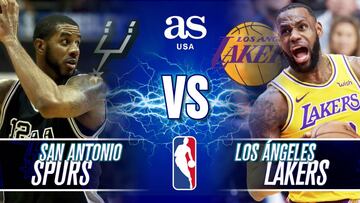 Sigue todas las acciones del partido entre San Antonio Spurs y Los &Aacute;ngeles Lakers, desde el Staples Center, en directo y en vivo online en As.com.