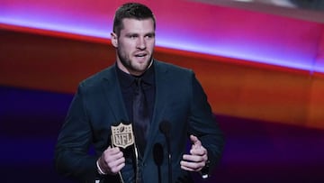 El outside linebacker T.J. Watt es el s&eacute;ptimo jugador en la historia de los Pittsburgh Steelers en ganar el premio al Jugador Defensivo del A&ntilde;o.