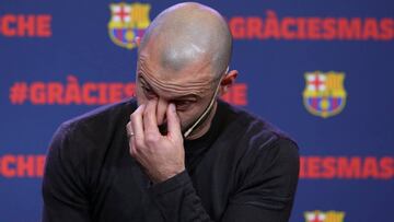 Llegó el día: Mascherano se despide del Barcelona