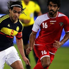 Momentos de la Selección Colombia ante los rivales árabes